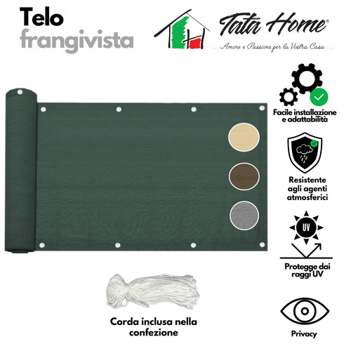 Frangivista telo occhiellato
