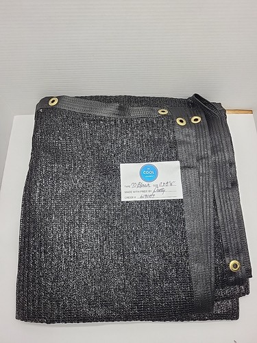 Panno paralume nero maglia - panno,